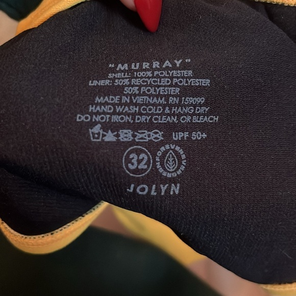 JOLYN yellow Murray racing suit - Picture 3 of 3